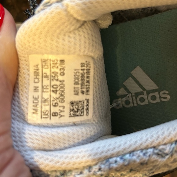 adidas Gray and Black Athletic Shoes - Picture 7 of 7